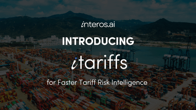 From Anxiety to Clarity: Introducing itariffs for Faster Tariff Risk Intelligence