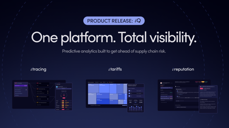 iQ brings unprecedented AI-driven outcomes for supply chain risk intelligence