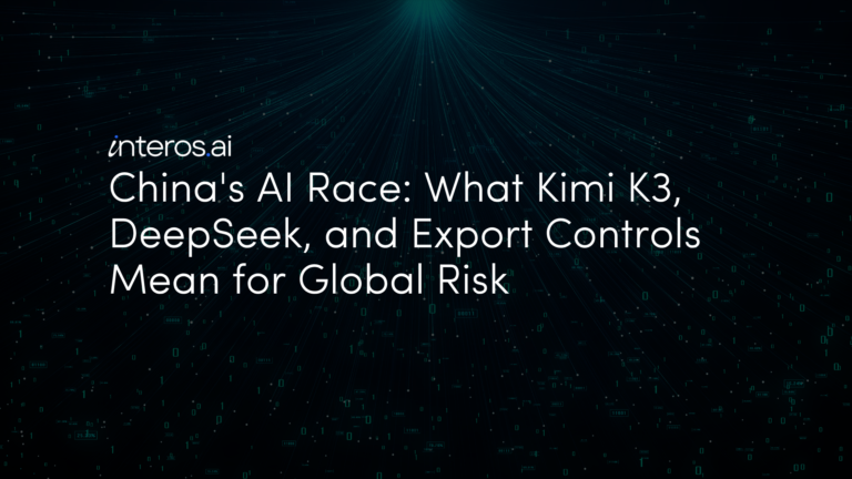 China’s AI Race: What Kimi K3, DeepSeek, and Export Controls Mean for Global Risk